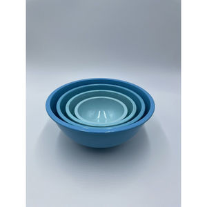 4pc Cynthia Rowley Melamine Mixing Bowl Set Blue